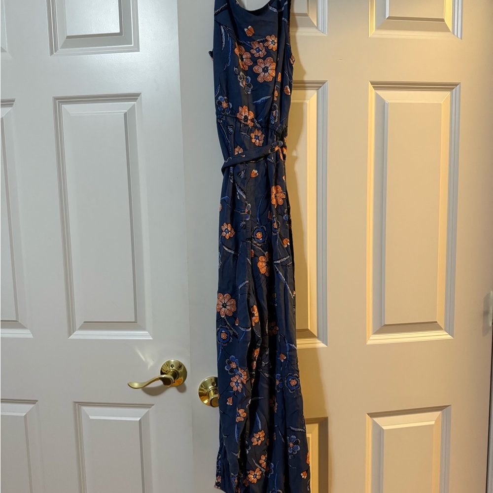 Fat Face Blue Floral Jumpsuit - Picture 8 of 8